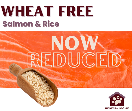  Wheat Free -ADULT-Salmon & Rice-Complete Food 12kg-natural-bulk-buy-deals-dog food-fish for dogs-fish 4 dogs-hypoallergenic-wheat free-salmon and rice