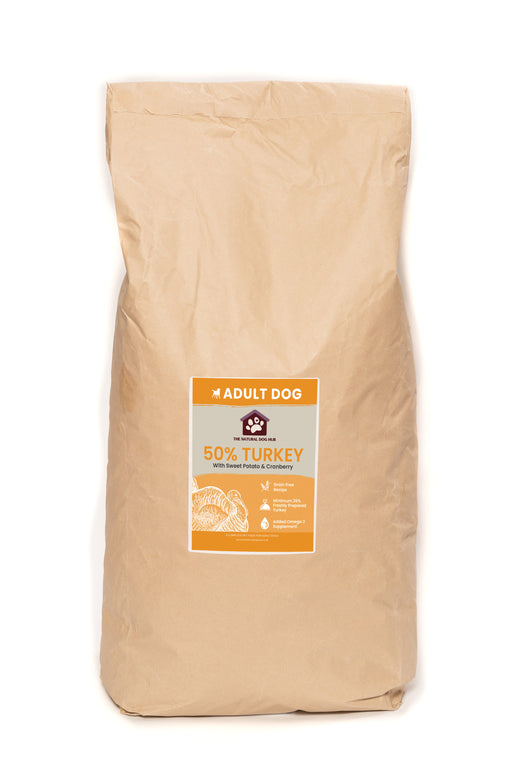  Grain Free- ADULT Turkey, Sweet Potato & Cranberry-Complete Food 15kg-Complete Food-natural-bulk buy-deal dog food-hypoallergenic