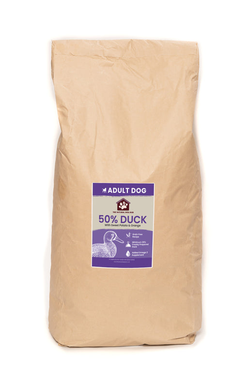 Grain Free- ADULT Duck, Sweet Potato & Orange-Complete Food 15kg-bulk-buy-deal-natural-dog food