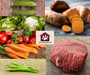 small breed-dog food- natural-high meat-angus beef-grain free-no white potato-superfood-high quality