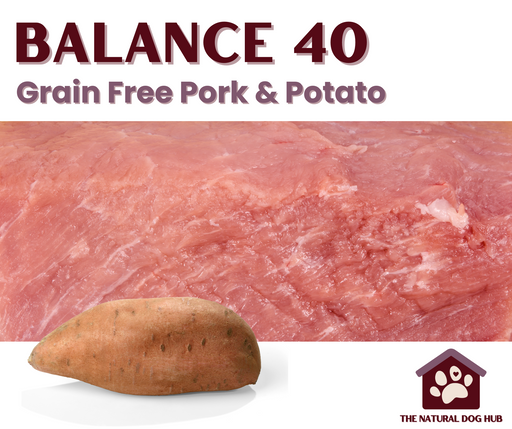 Grain free-adult-balance 40-pork & potato-dog food-hypoallergenic