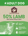 Grain Free- ADULT Lamb, Sweet Potato & Mint-Complete Food 15kg-natural-bulk buy-deal-dog food