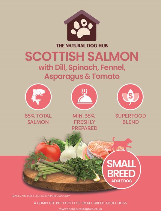 superfood-dog-food-grain-free-high-meat-content-slow-cooked-scottish salmon-fish for dogs-fish 4 dogs-natural-small breed